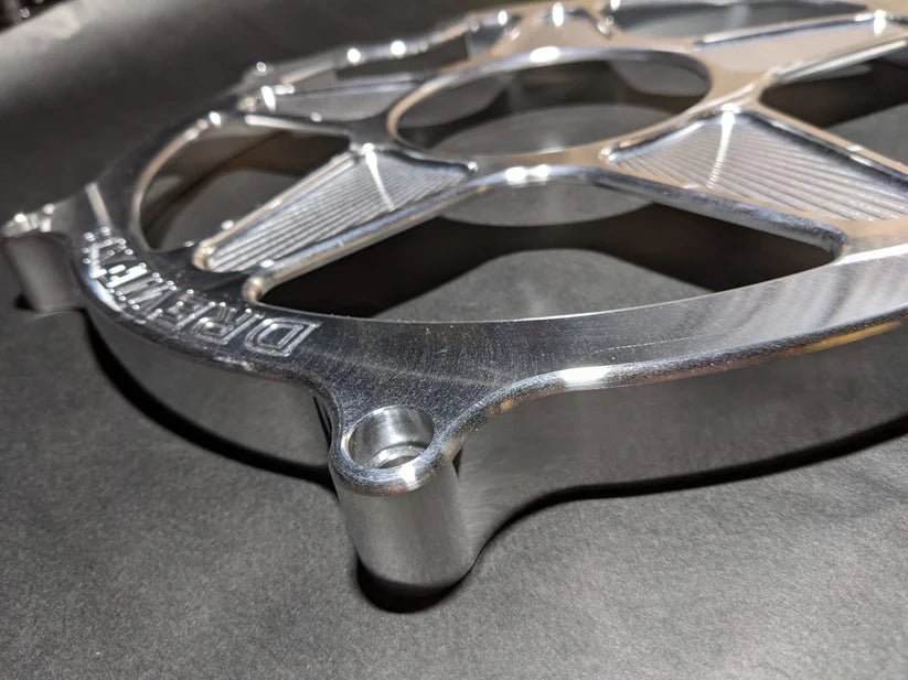 DREWFAB DF1075 / DF1077-100 Chevy Flywheel Cover – Bottom Mount Starter | Race & River Weight Options