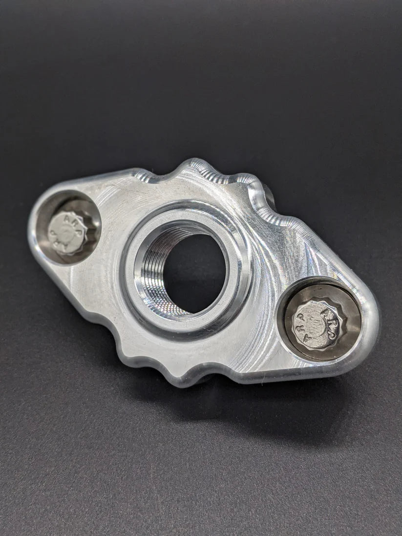 DREWFAB DF1106 / DF1072-100 Big Block Chevy Water Inlet Kit | 1/2" NPT or -8 ORB Threads, O-Ring Seal