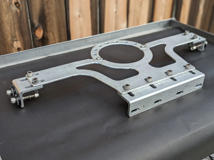 DREWFAB DF1132-100 Jet Pump Brace & Driveshaft Loop | Adjustable Billet Pump Support for Jet Boats