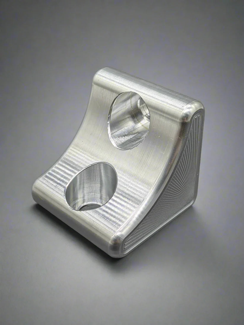 DF1086-4-100 DREWFAB 4° Rail Foot Kit – Set of 4 Bare Aluminum Feet