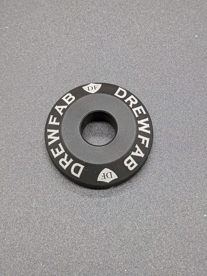 DF1076-100 DREWFAB Stringer Washer Kit – 8 Black Anodized Washers