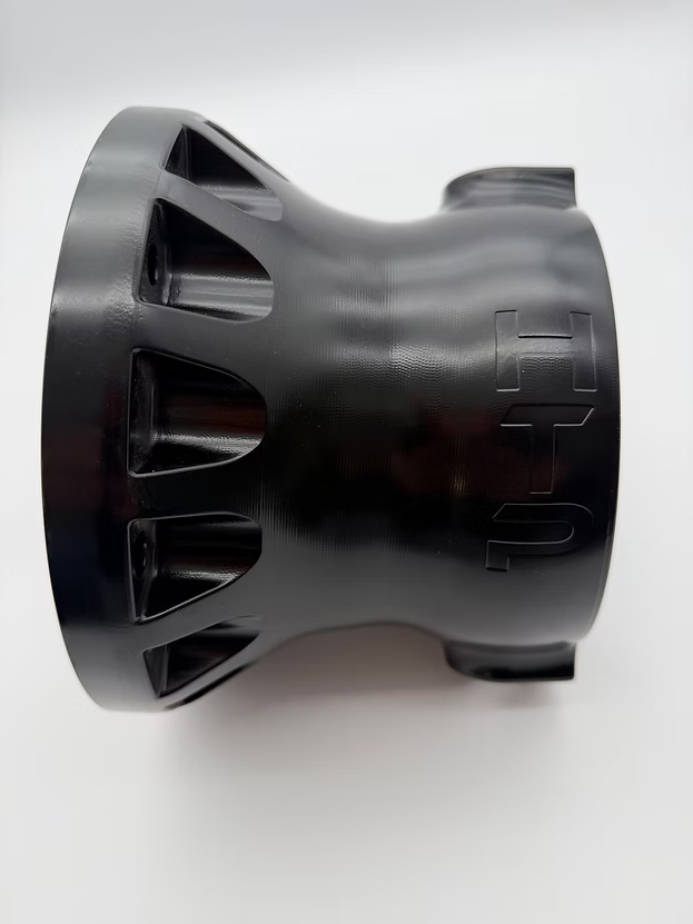 HTP Billet Mini Snoot – 4° CNC-Machined Aluminum Snoot (Black Anodized)