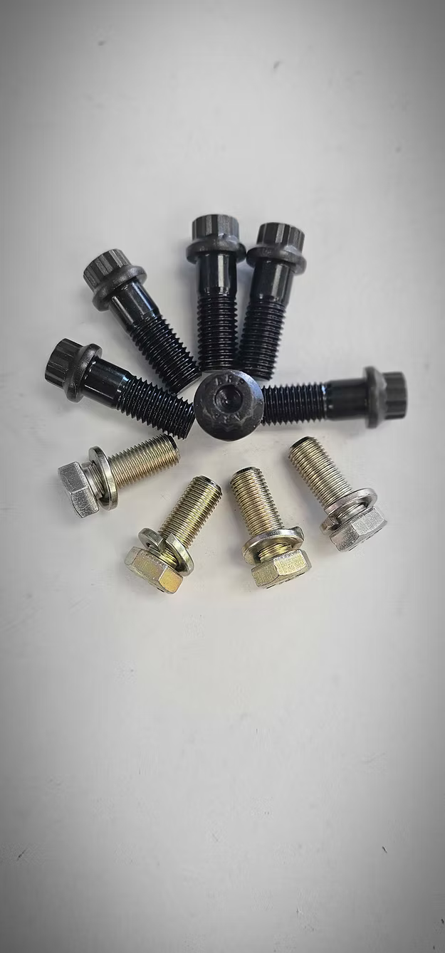 Jet Boat PTO Bolt Kits – Titanium, ARP, and Grade 8 Options for LS, LT, SBC, BBC & Ford (1310/1350)
