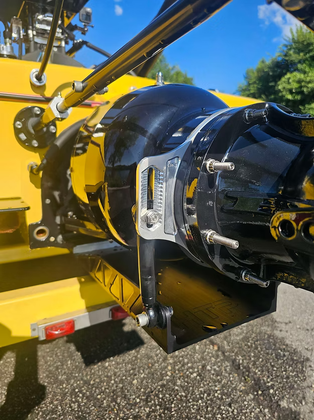 HTP Billet Ride Plate Kit – Fully Adjustable Ride Plate System w/ Reversible Sandwich Plate & Radius Rod Options