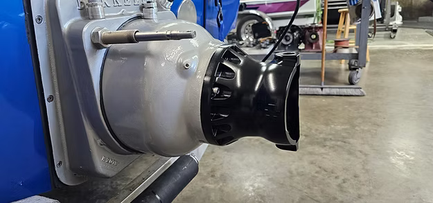 HTP Billet Mini Snoot – 4° CNC-Machined Aluminum Snoot (Black Anodized)