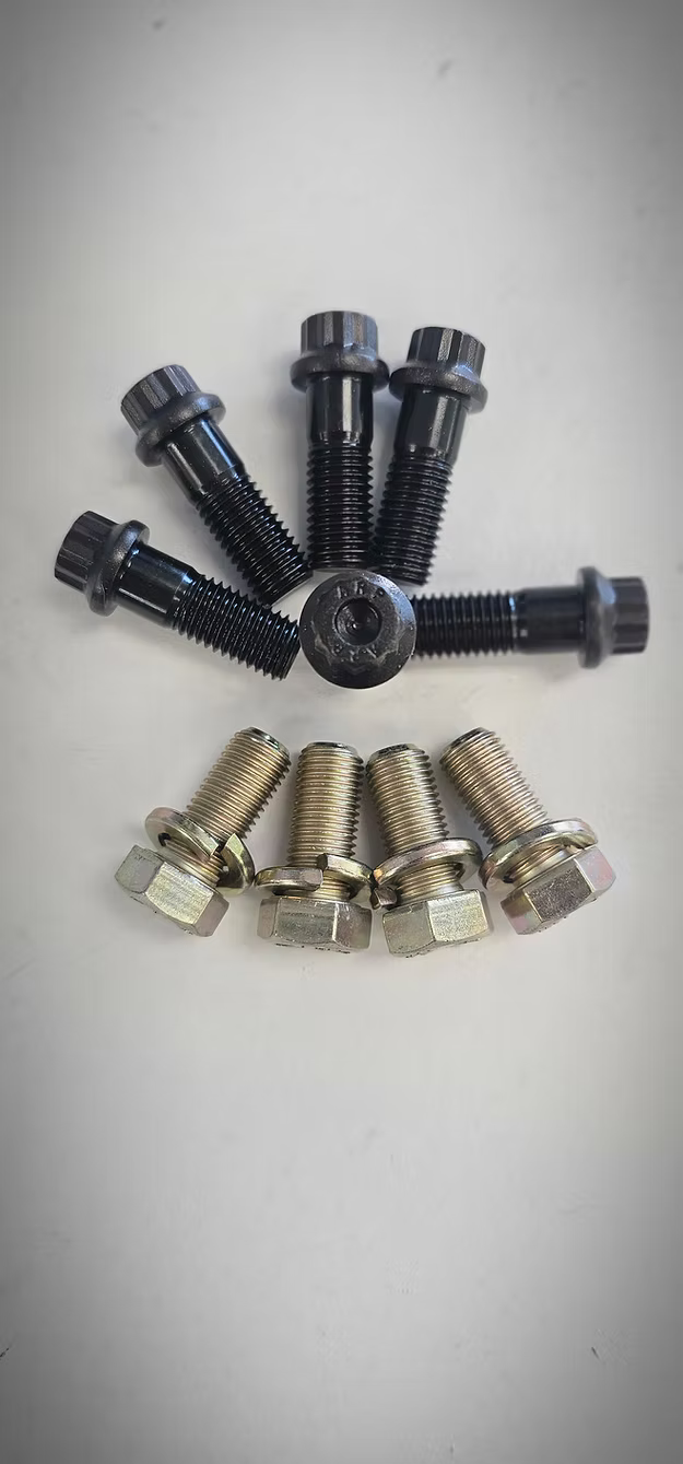 Jet Boat PTO Bolt Kits – Titanium, ARP, and Grade 8 Options for LS, LT, SBC, BBC & Ford (1310/1350)