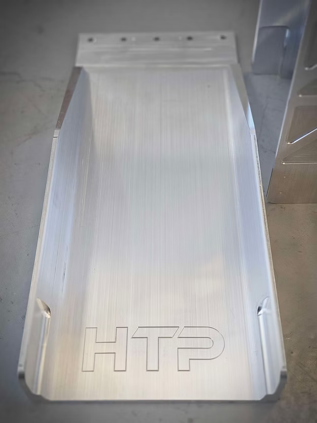 HTP Billet Ride Plate – CNC-Machined Ride Plate (Blank or 5-Hole Dominator Pattern)