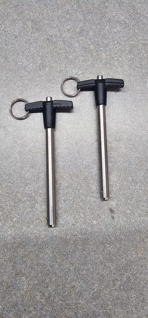 Race Gate Push Button Release Pins – For HTP Race Gate Reverse Arms (Sold Individually)