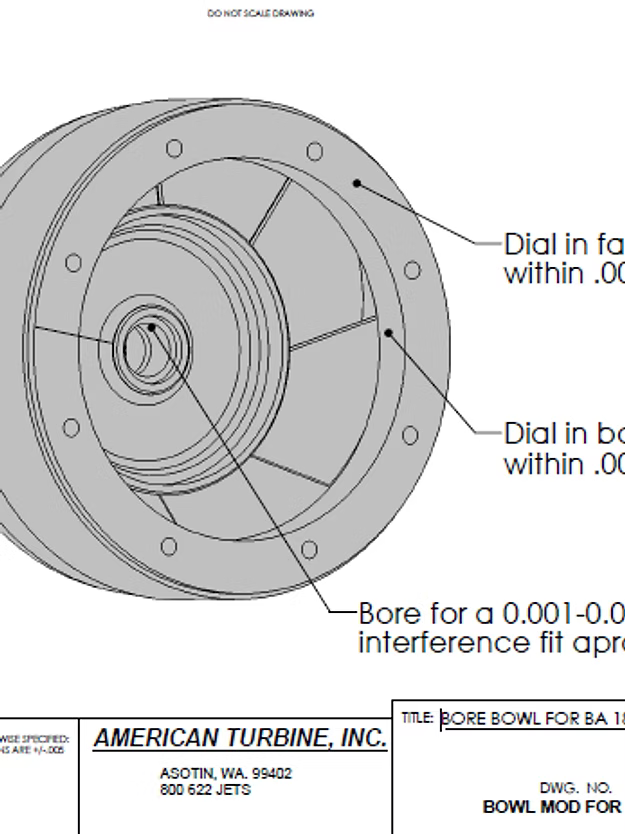 Bowl Bearing Grease Lube Seal Assembly
