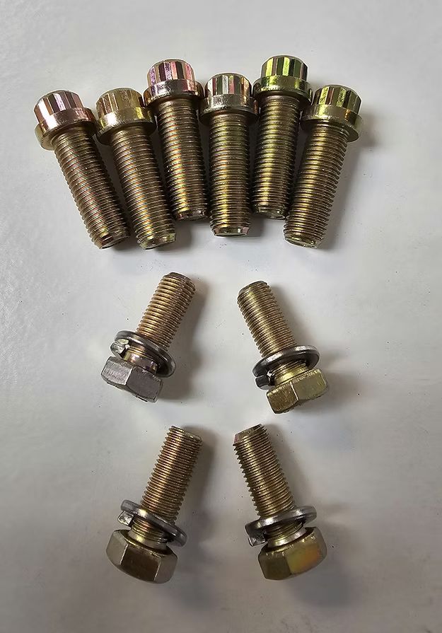Jet Boat PTO Bolt Kits – Titanium, ARP, and Grade 8 Options for LS, LT, SBC, BBC & Ford (1310/1350)