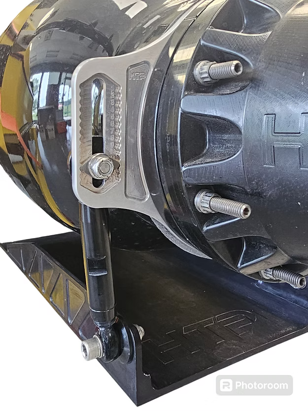 HTP Billet Ride Plate Kit – Fully Adjustable Ride Plate System w/ Reversible Sandwich Plate & Radius Rod Options