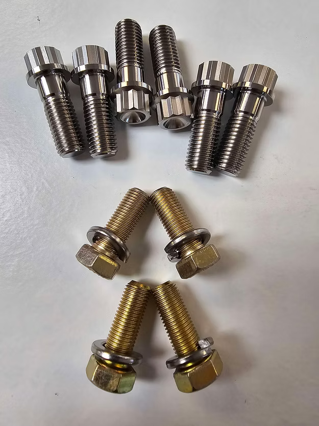 Jet Boat PTO Bolt Kits – Titanium, ARP, and Grade 8 Options for LS, LT, SBC, BBC & Ford (1310/1350)