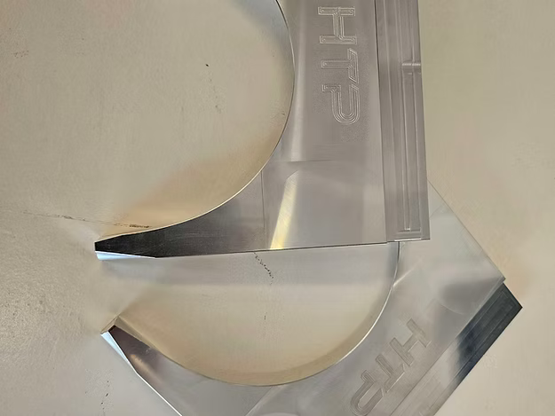 HTP Billet Shoe – Ready to Drill (0° Flat or 1.5° Tapered) – .750" Thick CNC Billet Aluminum