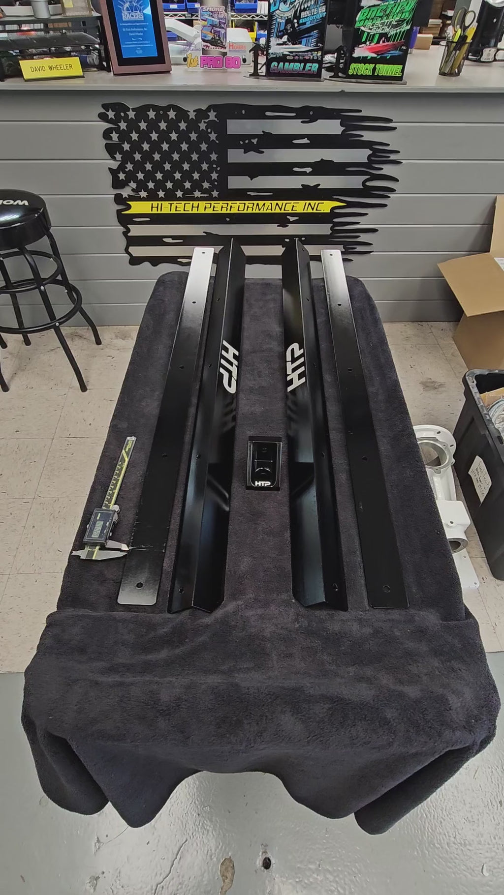 HTP Big Block Chevy Engine Rail Kit